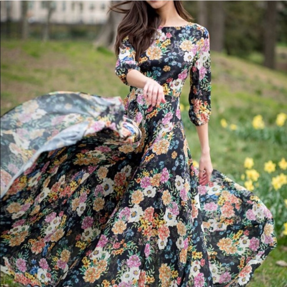 Anthropologie Yumi Kim Woodstock Garden Maxi NWT - Picture 2 of 6